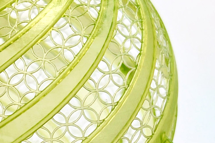3D print of tranditional jewelry made with castable resin