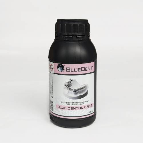 Blue Dental Cast Castable Resin Genuine Bottle for Dental Applications